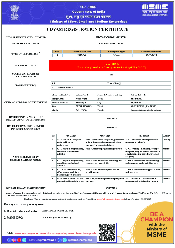 Udyam Registration